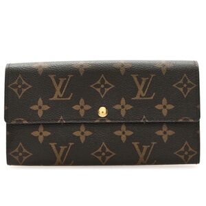 LOUIS VUITTON monogram sarah wallet